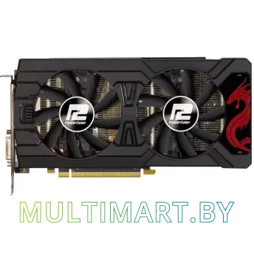 Видеокарта PowerColor Red Dragon Radeon RX 570 4GB GDDR5 (AXRX 570 4GBD5-3DHDV2/OC)